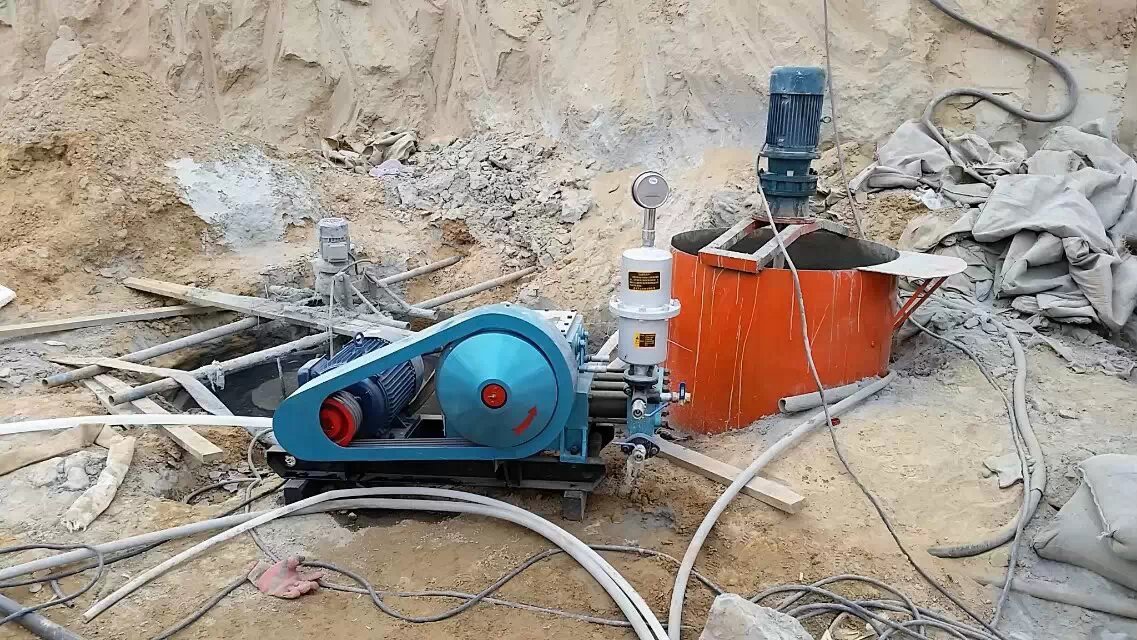 瀍河回族顶管注浆