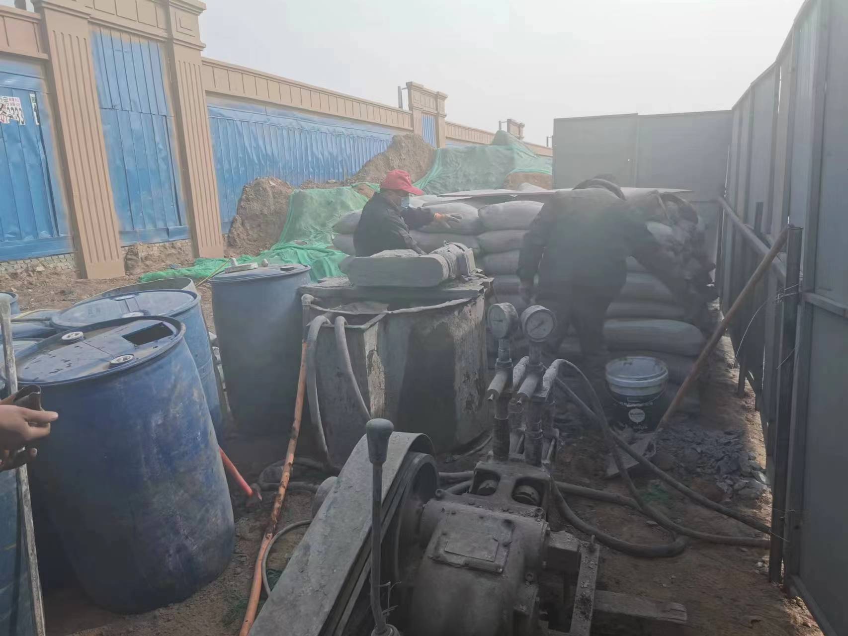 瀍河回族房屋下沉注浆